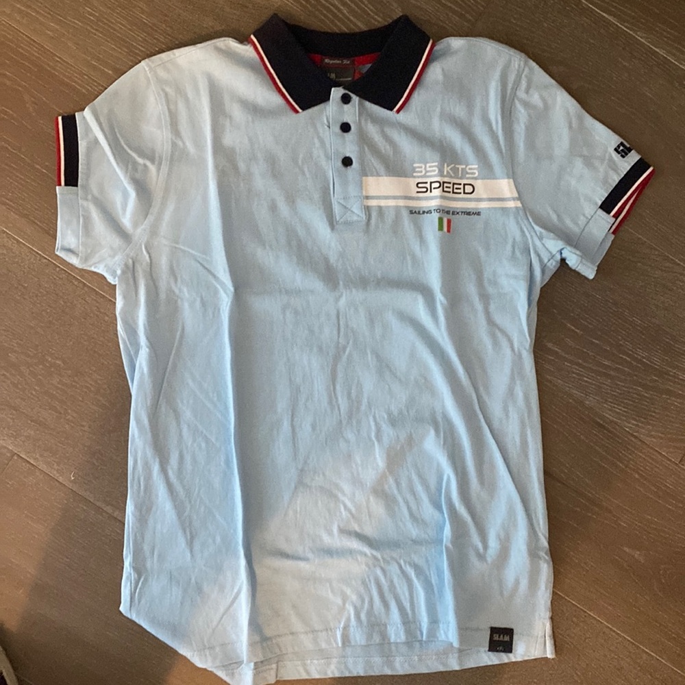 Polo for men - short sleeve- new with tags - made in Italy
